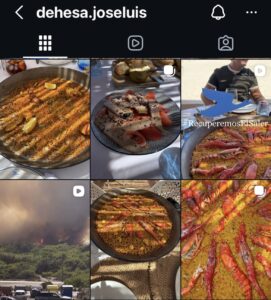 imagen del perfil de instagram del restaurante la dehesa jose luis